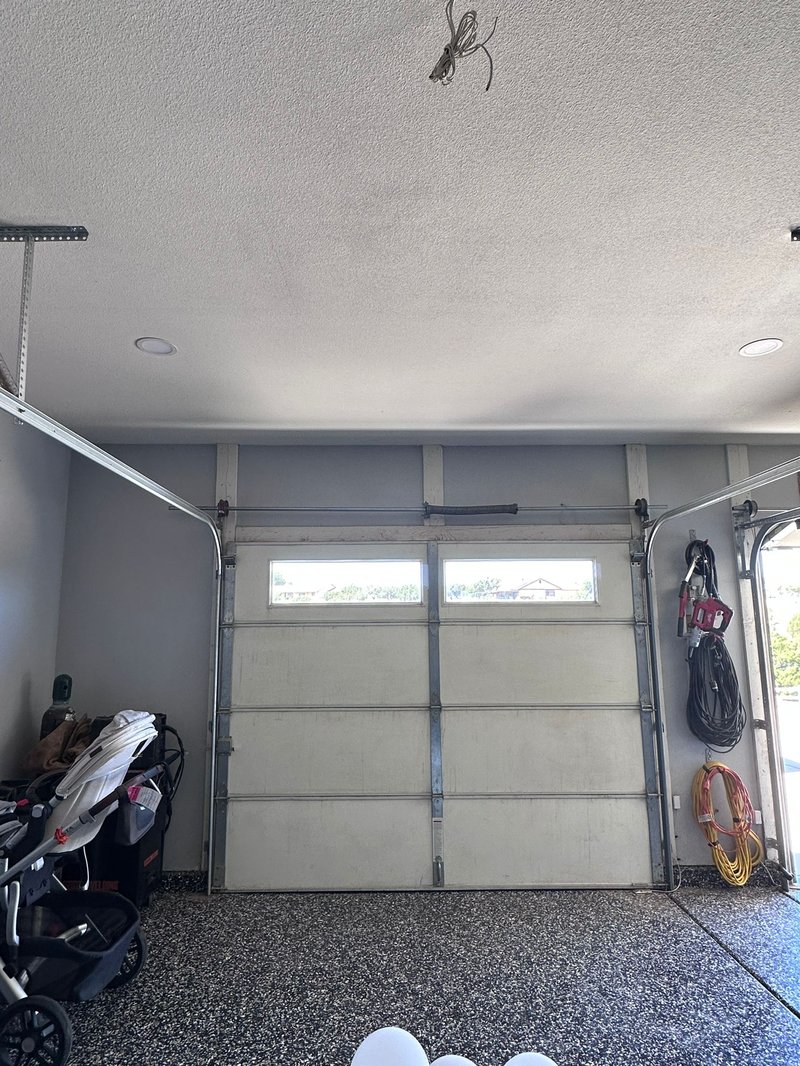 Gray Sectional Garage Door Tune-Up, 24/7 Garage Door and Gate Services LLC, Inland Empire CA