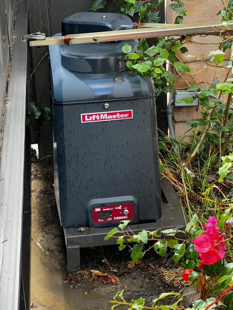 LiftMaster CSW24U Swing Gate Operator Installation, 24/7 Garage Door and Gate Services LLC, Inland Empire CA