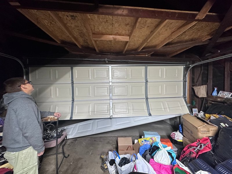 Off-Track Sectional Garage Door Repair, 24/7 Garage Door and Gate Services LLC, Inland Empire CA