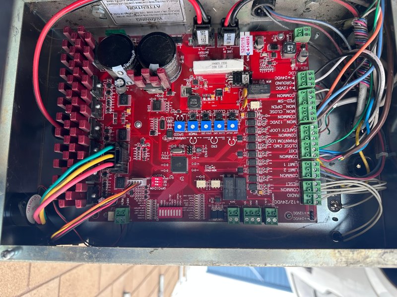 Gate Operator Control Board Wiring, 24/7 Garage Door and Gate Services LLC, Inland Empire CA
