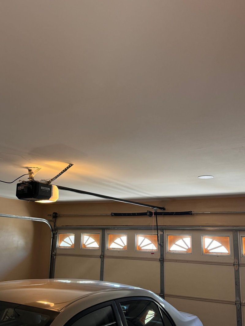 LiftMaster Opener With Sunburst Window Door, 24/7 Garage Door and Gate Services LLC, Inland Empire CA