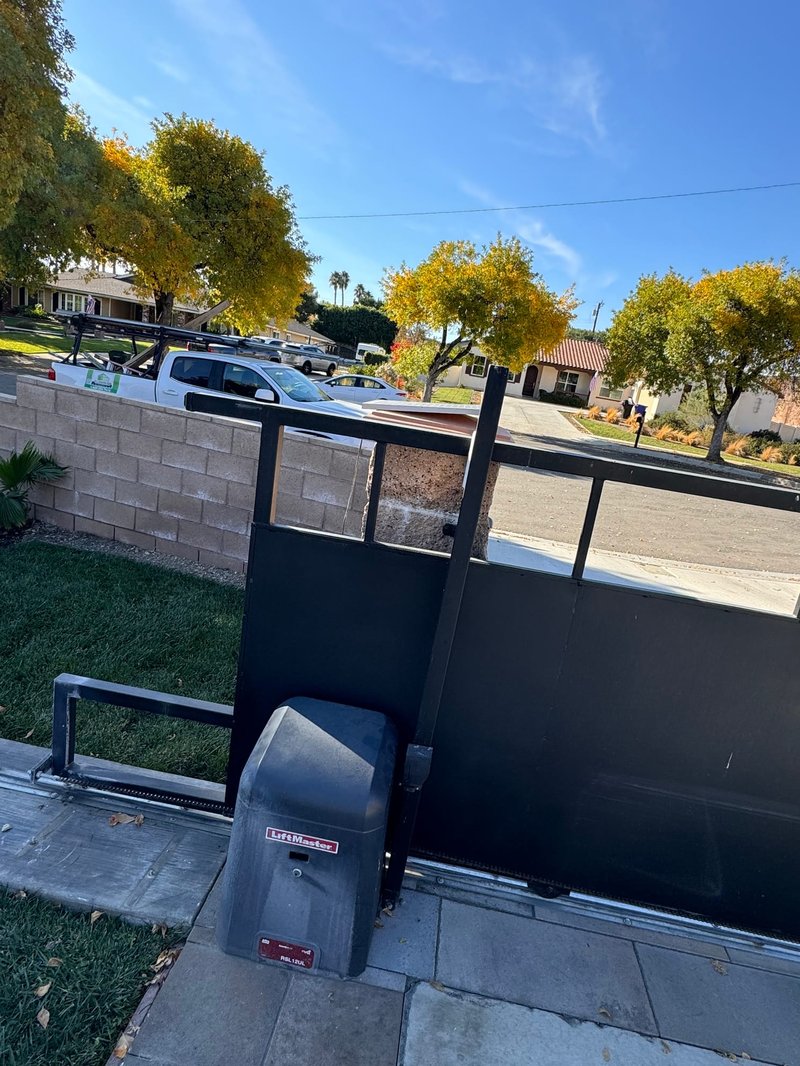 LiftMaster Slide Gate Operator On Driveway, 24/7 Garage Door and Gate Services LLC, Inland Empire CA